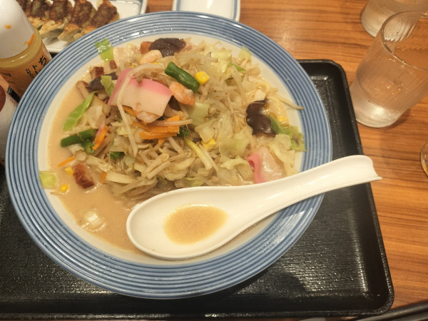 「野菜たっぷりちゃんぽん」@長崎ちゃんぽん リンガーハット 足立西新井店の写真