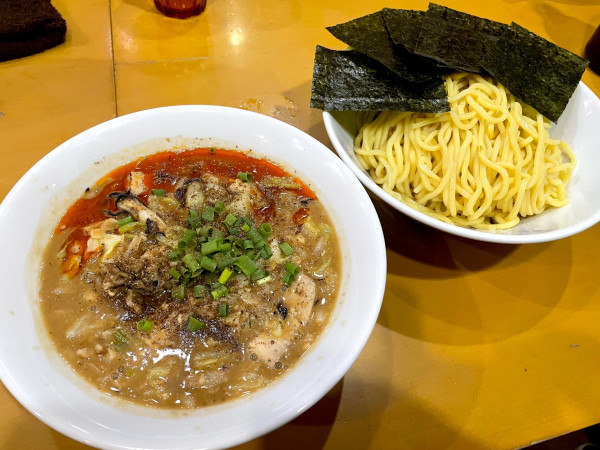「【限定】牡蠣味噌つけ麺」@麺屋 扇 SENの写真