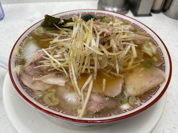 「ネギ中華そば」@マルショーラーメン ヨドバシAkiba店の写真