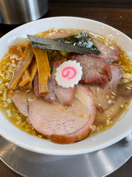 「東京塩ラーメン 焼豚」@自家製麺 うるちの写真