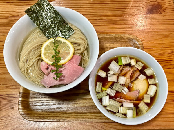 「昆布水つけ麺醤油」@アメノオトの写真
