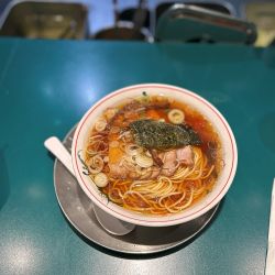 醤油ラーメン、半チャーハンセット