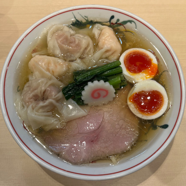 「全部入り白だしラーメン」@キング製麺の写真