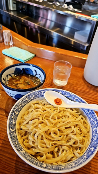 「つけ麺 大盛り」@中華そば 青葉 狭山店の写真