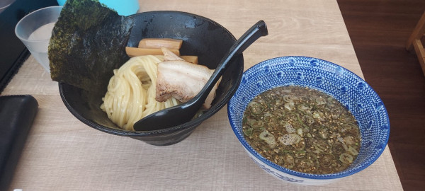 「越後醤油つけ麺」@越後維新の写真