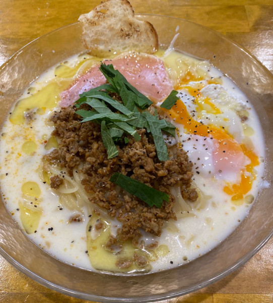 「【限定】クリーミーな冷やし麺　1200円」@麺屋 ぬまたの写真