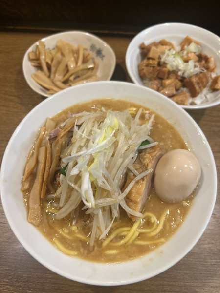 「味玉チャーシュー麺」@味噌麺処 田坂屋の写真