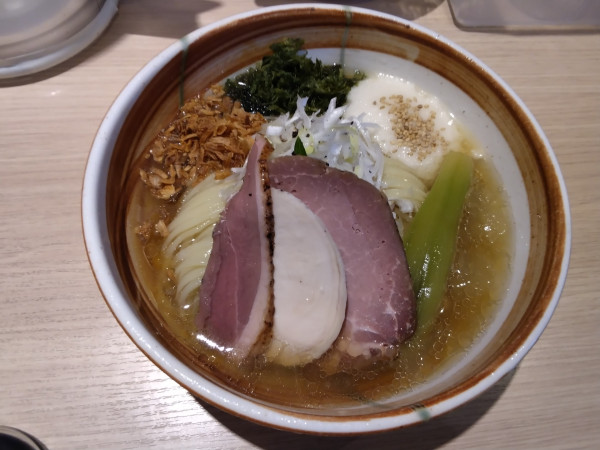 「冷やしニボコン（塩）」@麺屋 一燈の写真