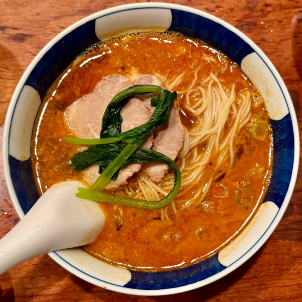 「太肉担々麺 ¥1,200」@支那麺 はしご 銀座本店の写真