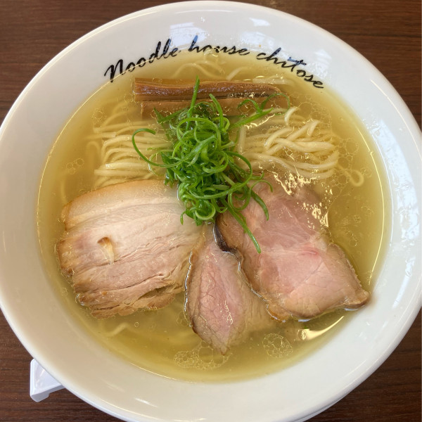 「らぁ麺1000円 塩味変更50円」@麺庵ちとせの写真