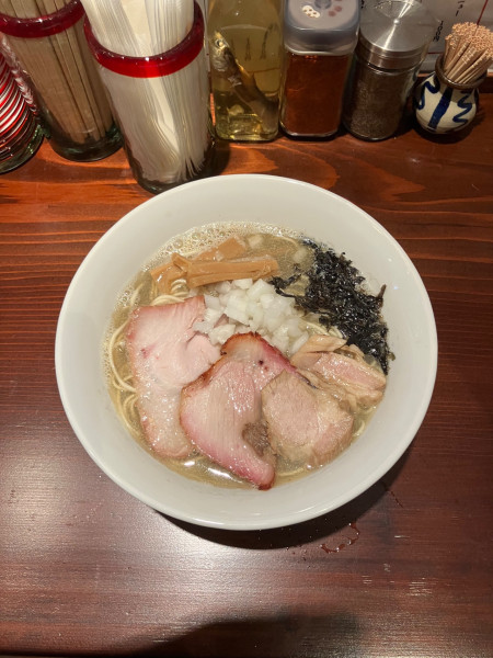 「煮干らーめん」@麺rabo万歳の写真