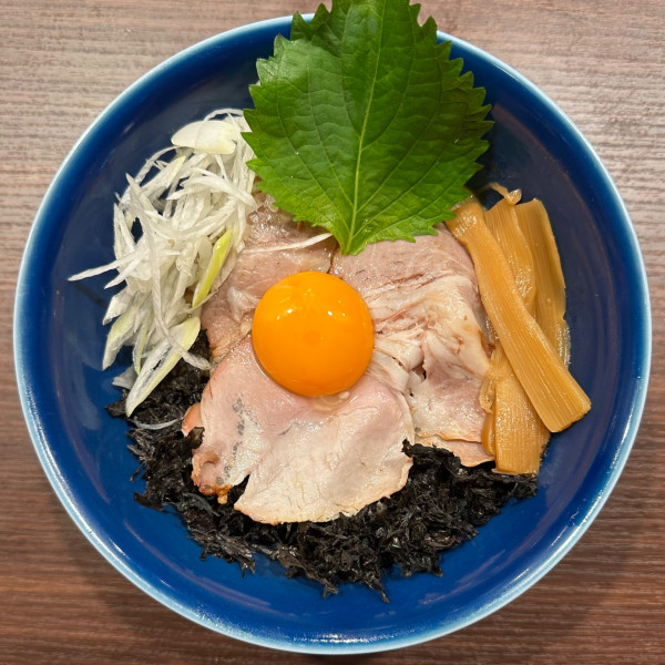 「鶏油のあぶらそば」@支那蕎麦屋 藤花の写真