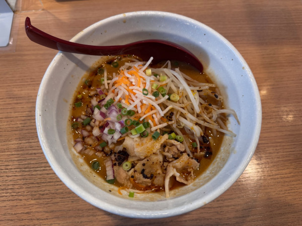 「みそら〜めんミニ(90g)950円」@麺小屋 てちの写真