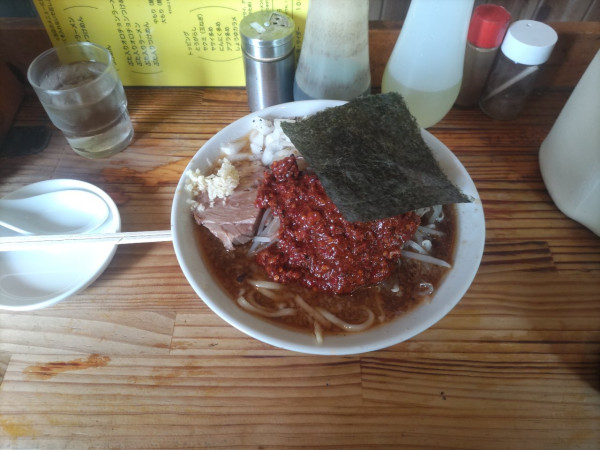 「オロチョンラーメン（ヤクミ)」@にかいやの写真