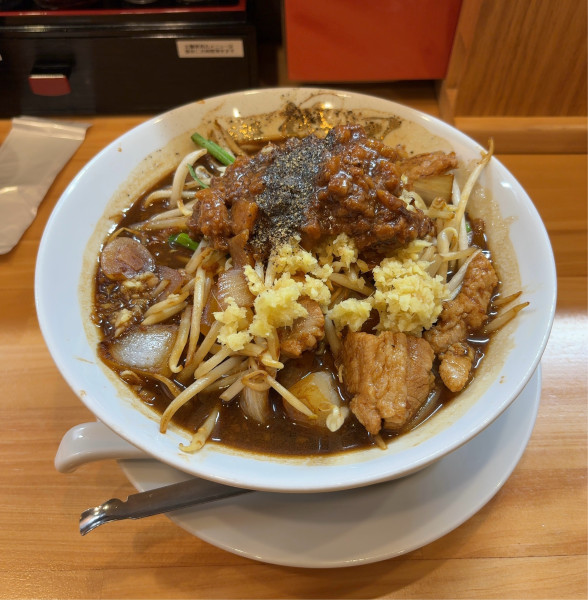 「鬼スタ 生姜増し」@麺将 松風の写真