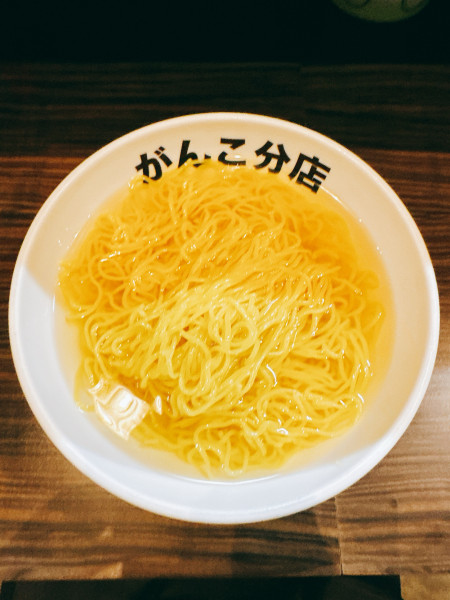 「塩・冷んやり かけver.」@元祖一条流がんこ 総本家(二代目)の写真