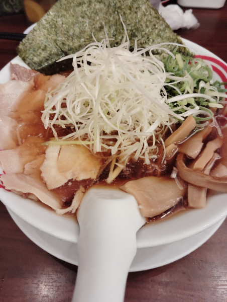 「冷やし醤油ラーメン」@ラーメン魁力屋 北越谷店の写真