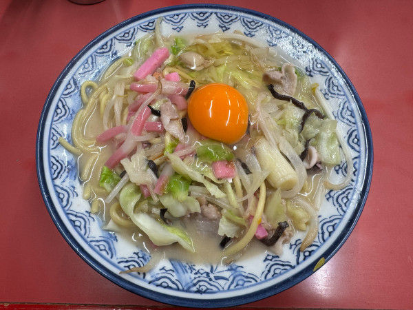 「玉子入り長崎ちゃんぽん　1150円」@香蘭の写真
