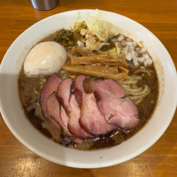 「特製豚と水(マー油)」@拉麺mellowの写真