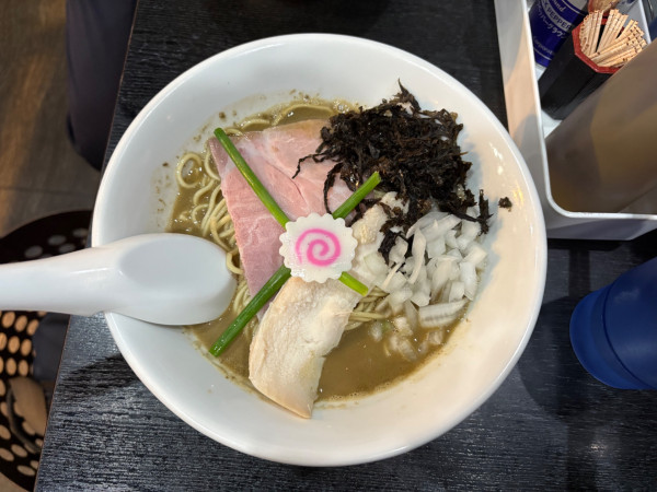 「濃厚そば　和え玉」@中華そば いづるの写真