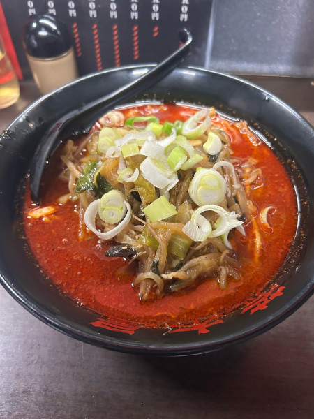 「大辛野菜麺」@元祖旨辛系タンメン 荒木屋の写真