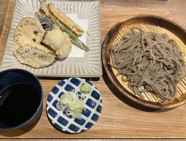 「天ざる(冷)2800円」@蕎麦ワタルの写真