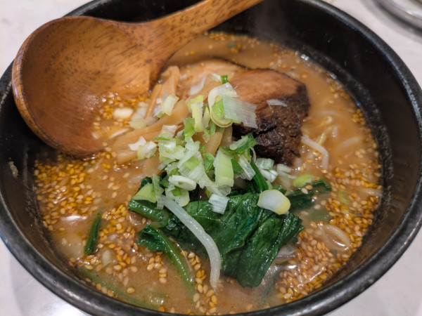 「濃厚味噌らーめん(1050円)」@本八幡だんちょうてーの写真