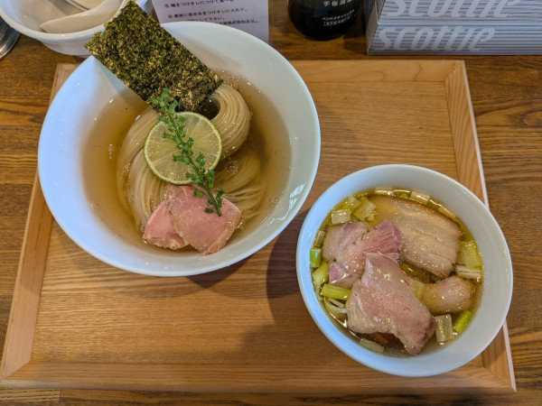 「昆布水つけめん 塩」@YOKOKURA STOREHOUSEの写真