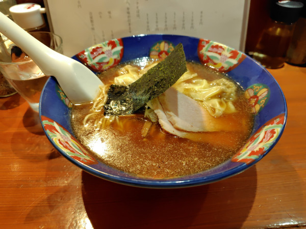 「雲呑そば¥1100」@支那そば ひらおかの写真