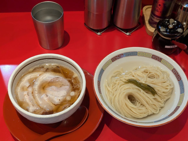 「限定昆布水つけ麺」@和歌山ラーメン 丸味商店の写真