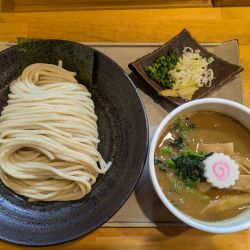 濃厚魚介つけ蕎麦(あっさり、中盛り)