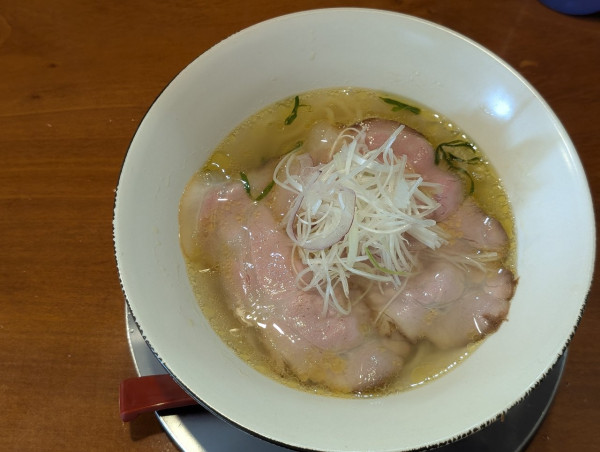 「塩ラーメン」@麺燦燦の写真