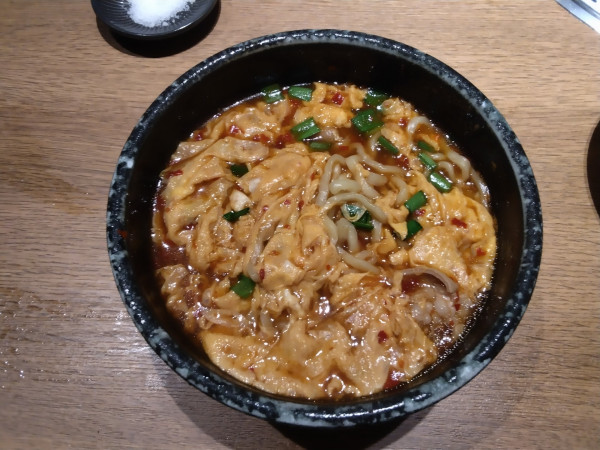 「牛ホルモンのジャン麺（759円）」@肉匠みちばの写真