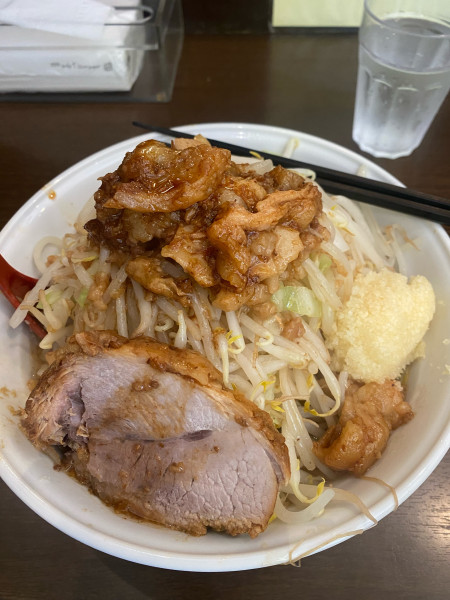 「大ラーメン1050」@ラーメン イエロー 御徒町店の写真
