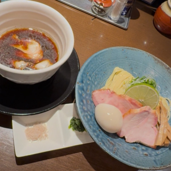 「つけ蕎麦（醤油）200g 1,080円」@麺や 虎徹の写真