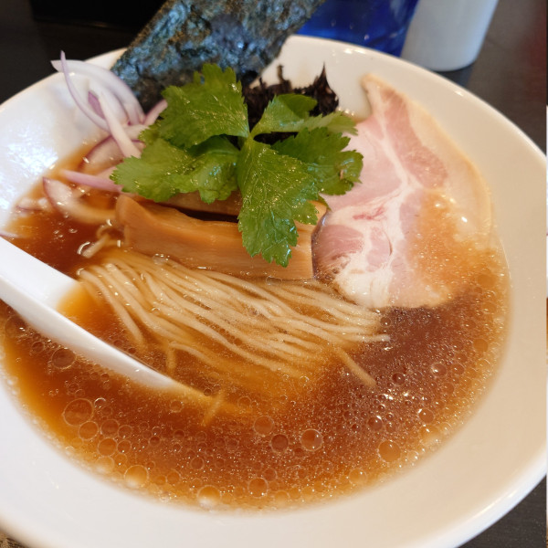 「蛤と昆布出汁の冷製醤油」@麺処まるは RISEの写真