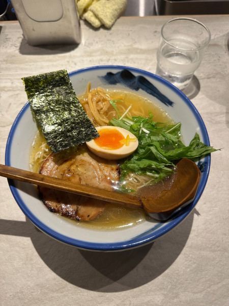 「柚子塩ラーメン」@AFURI 渋谷道玄坂の写真