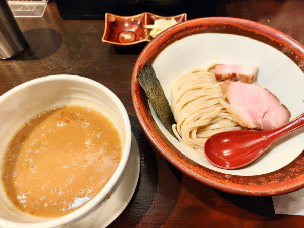 「つけ麺並」@長男、ほそのたかしの写真