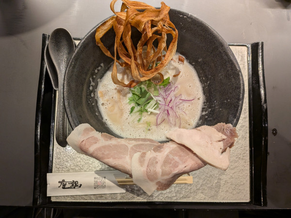 「鶏soba1000円」@鶏soba座銀 横浜西口店の写真
