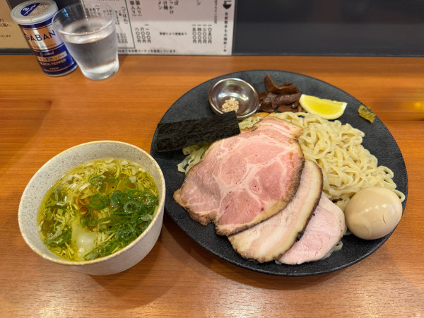 「淡麗特製つけ麺（塩）」@自家製手もみ麺 鈴ノ木の写真