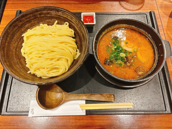 「めんたい煮こみつけ麺」@元祖博多めんたい重の写真