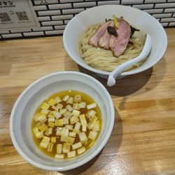 昆布水つけソバ（塩  大盛）