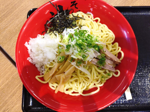 「辛味噌油そば（大盛り）」@東京油組総本店 イオンモール太田組の写真