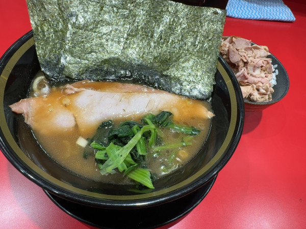 「朝ラーセット」@らーめん直射日光の写真