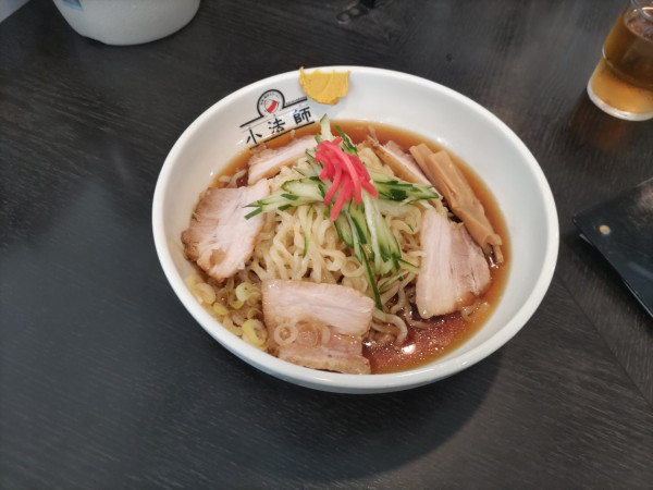 「中華風冷やしラーメン」@喜多方ラーメン 坂内 高円寺北口店の写真