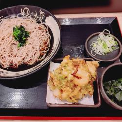 （期間限定）ＡＫＥかきあげそば　８５０円　※