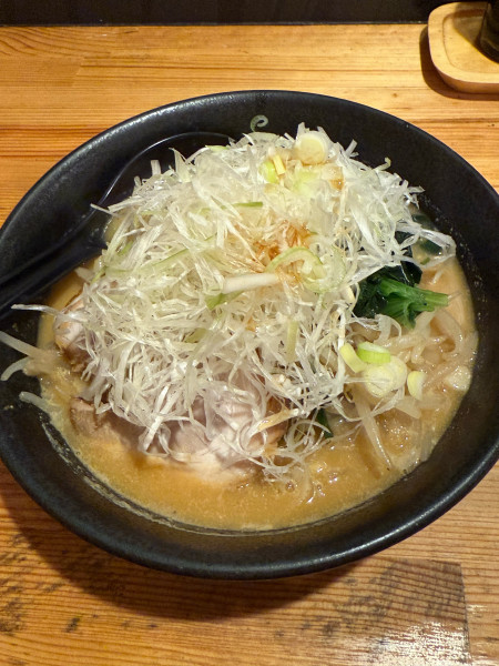 「ネギ味噌ラーメン」@ぼっけもんの写真