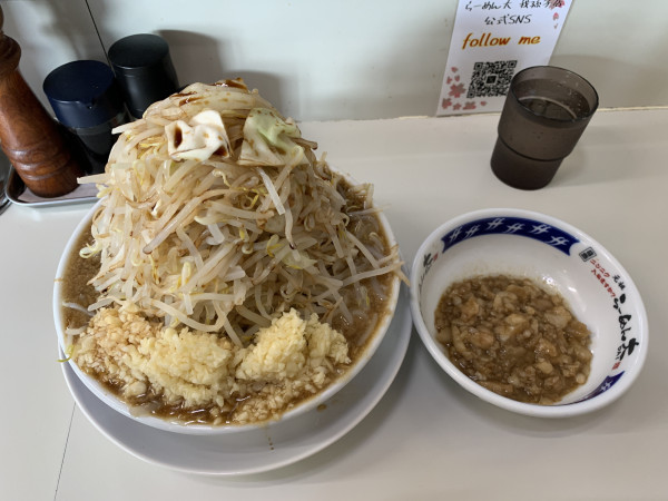 「ラーメン」@ラーメン大 我孫子店の写真