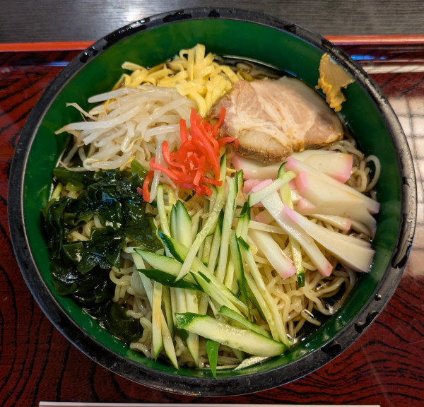 「冷し中華：860円」@田口屋の写真