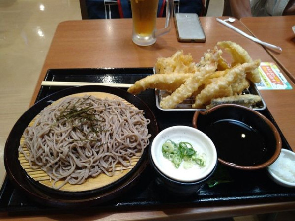 「特上天ざる」@揚げ天まる イオンモール久御山店の写真